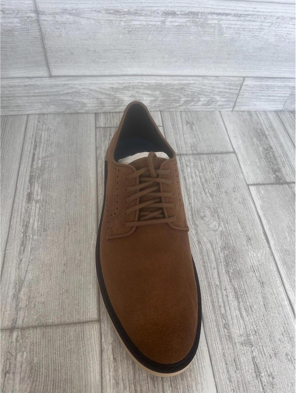 Cole Haan Go-To Plain Toe Oxford Golden Toffee Men’s Size 7.5 New! - Picture 7 of 8